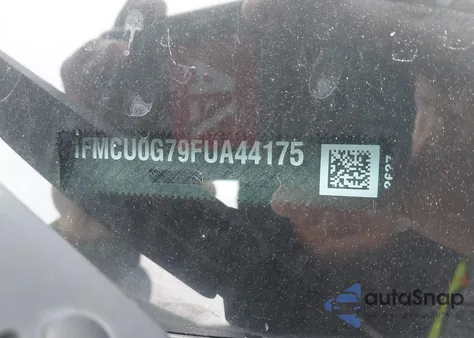 2015 Ford Escape Se из США, поврежденный, VIN 1FMCU0G79FUA44175